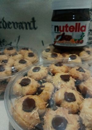 Foto resep Thumbprint cheese nutella