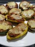 Zapallitos, papas y cebollas rellenos