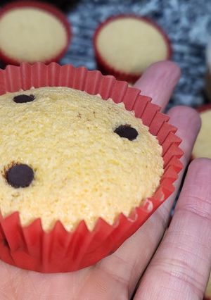 Una foto de Muffins con chispas de chocolate sin gluten