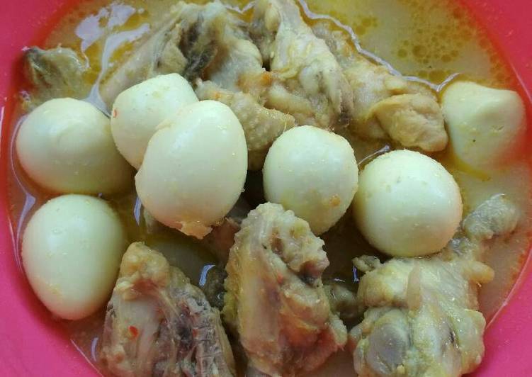 Resep Opor Ayam Telur Puyuh Oleh Indah Pratama Cookpad