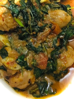 Foto resep Ayam rica-rica kemangi kuah kuning sederhana