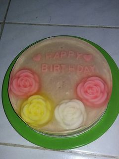 Foto resep Puding mawar
