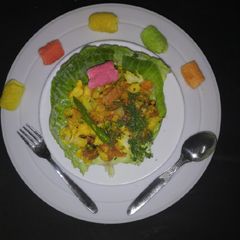 A picture of Bread Upma.