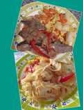 Hígado y pollo encebollado (para haters y fans)