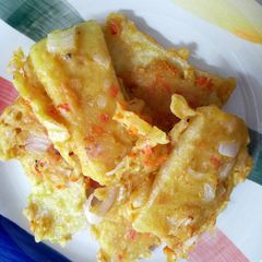 A picture of Simple Yam with flour.