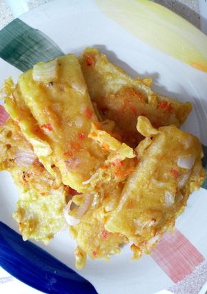 A picture of Simple Yam with flour.