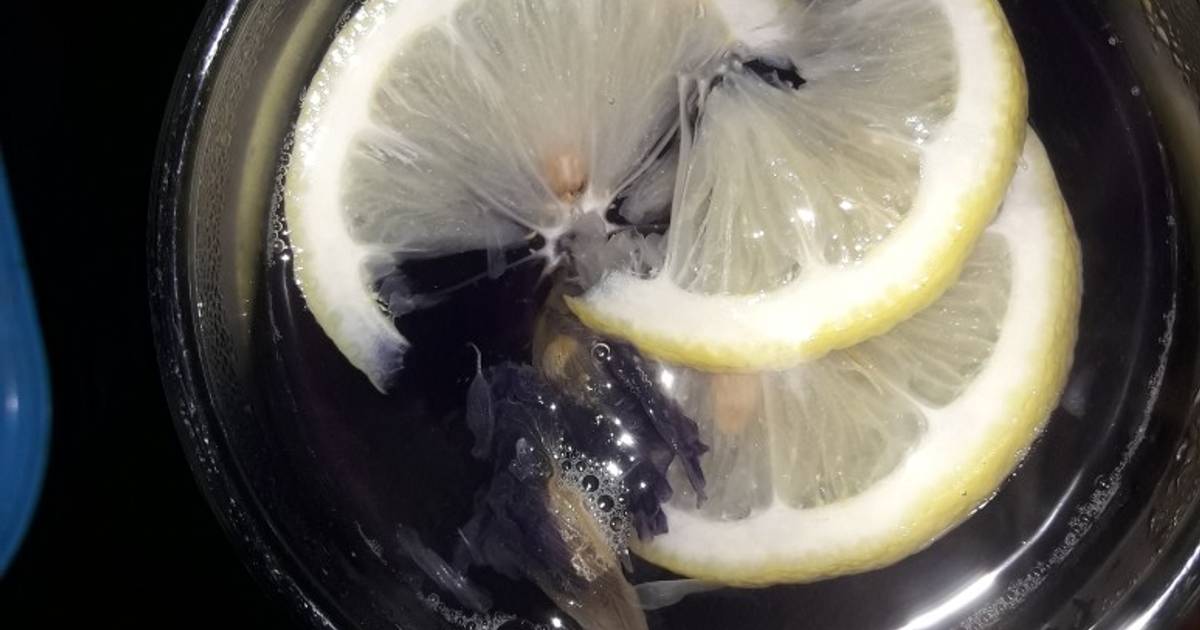 Resep Teh Bunga Telang Lemon Oleh Baginda Ritonga Cookpad