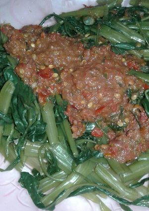 Foto resep Plecing Kangkung Simple