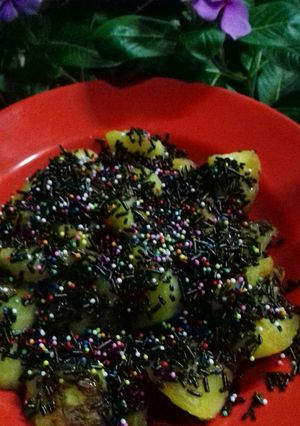 Foto resep Pisang coklat bertabur springkle