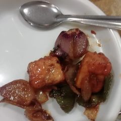 Chilli paneer A picture of Chilli paneer.