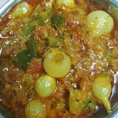 A picture of Whole Onions Sabji.