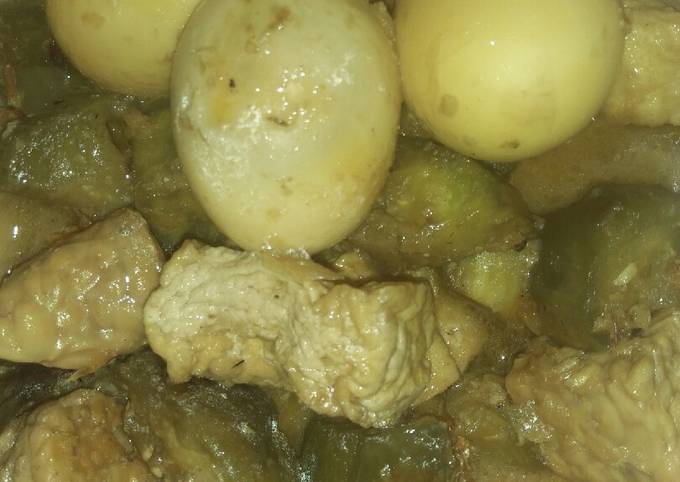 Semur 4T (Tahu Telur Tempe Terong)