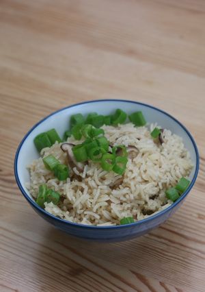 A picture of Mushroom Rice ⭐️⭐️⭐️.