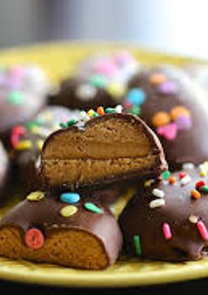 A picture of Peanut Butter Easter Eggs.