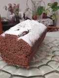 Budín de chocolate suave y húmedo