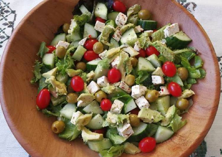 Recipe of Any-night-of-the-week Summer green salad