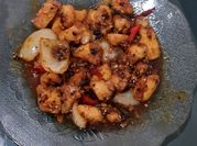 Gambar ayam fillet lada hitam