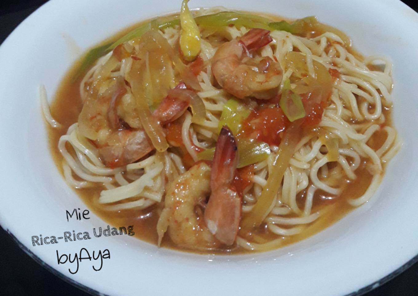 Mie Rica-Rica Udang #BikinRamadanBerkesan