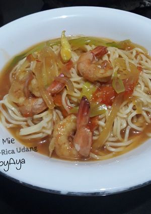 Foto resep Mie Rica-Rica Udang #BikinRamadanBerkesan