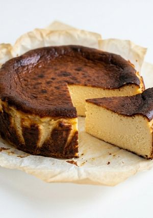 Foto resep Basque Burnt Cheesecake