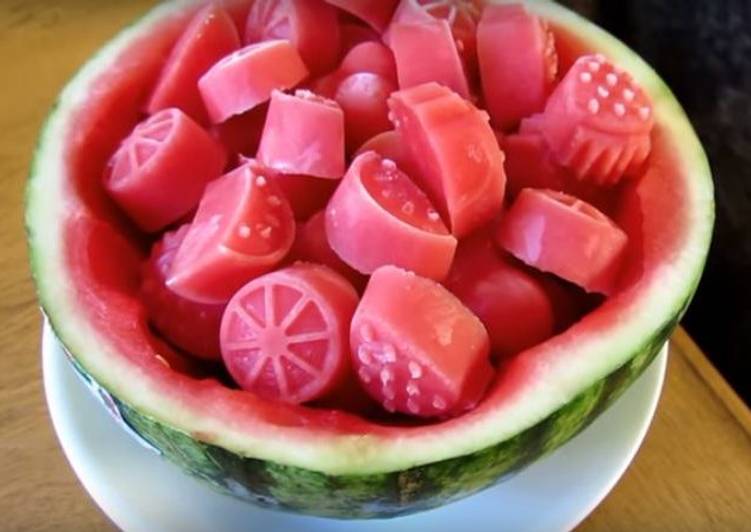 Simple Way to Prepare Favorite Mini Pig Watermelon Treats