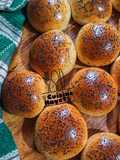 خبز البرغر رطب و قطني 🍔