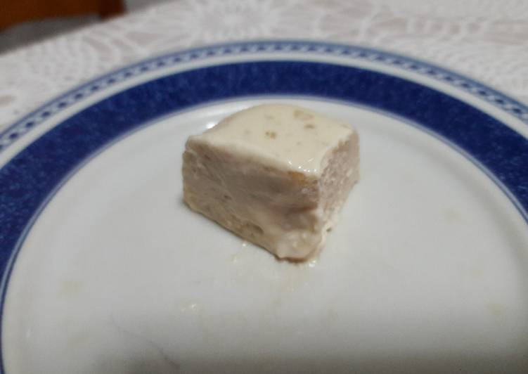 Caramelo de queso solidario de comercio justo y vegano ♻️ 🍬