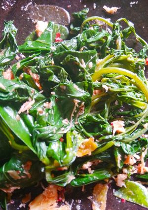Foto resep Urap kangkung sehat