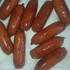 A picture of Fried Smokies.