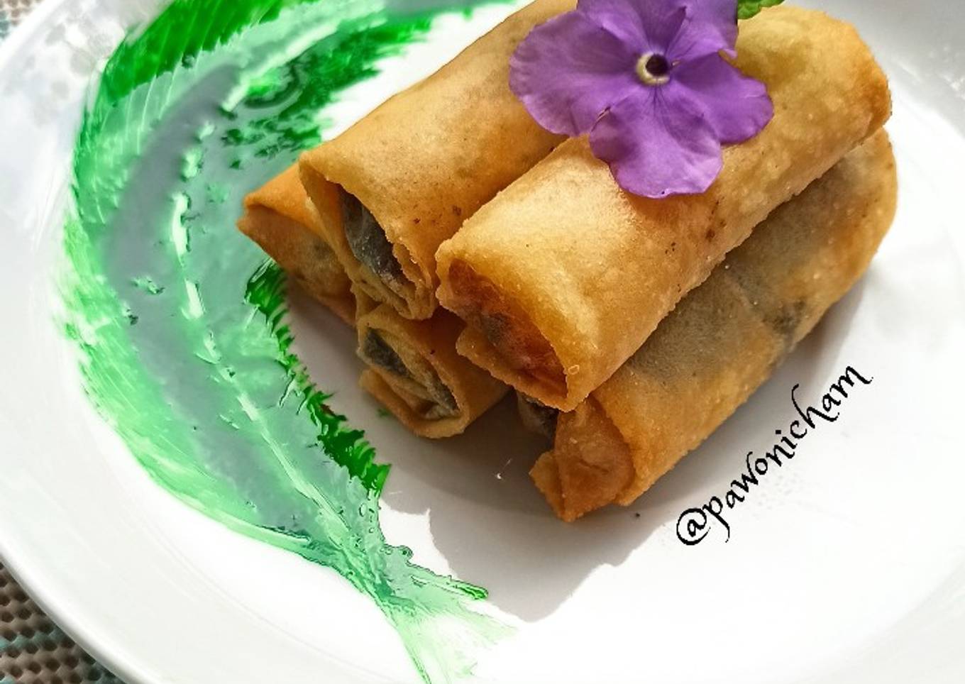 Lumpia Tape Coklat