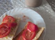 Una foto de desayuno leche de soya