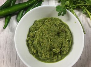 Gambar Pes Kari Hijau @ Green Curry Paste