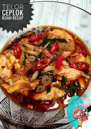 Foto resep 444.Telor Ceplok Kuah Kecap