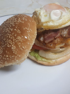 Una foto de Hamburguesa