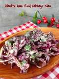 Cilantro Lime Red Cabbage Slaw(vegan) 🇬🇩