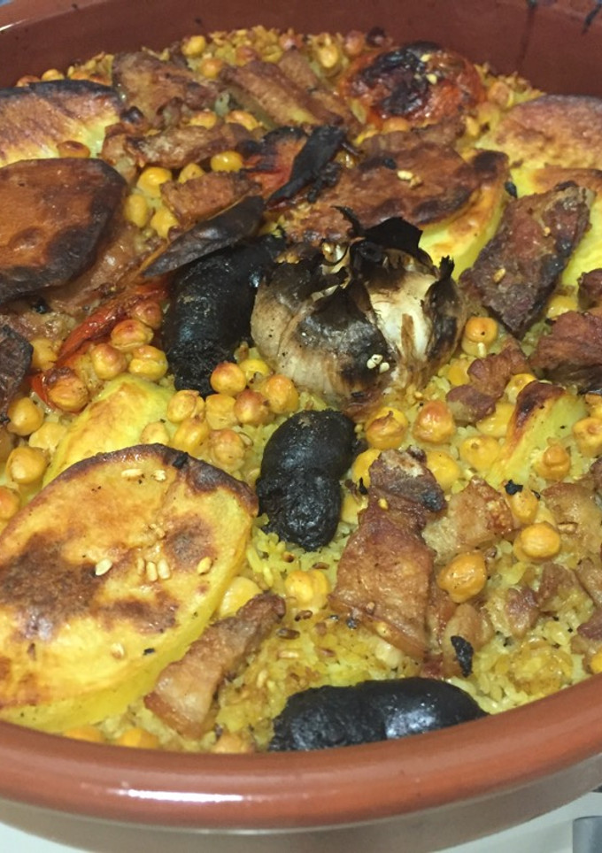 Una foto de Arroz al horno