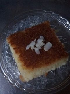 صورة لوصفة بسبوسة