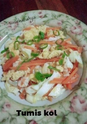 Foto resep Tumis sayur kubis