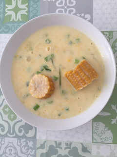 Una foto de Crema de Elote 🌽