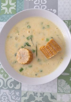 Una foto de Crema de Elote 🌽