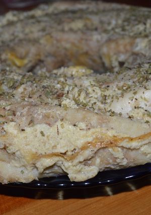 Una foto de Pudín de pescado