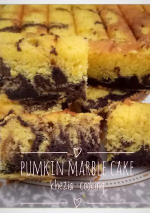 Foto resep 76 Pumkin marble cake