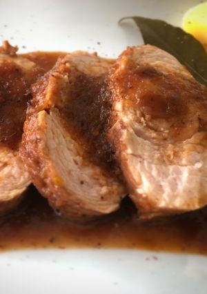 Foto principal de Solomillo de pavo en salsa de mandarina