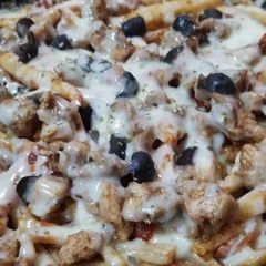 Pizza fries A picture of Pizza fries.