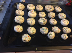 Una foto de Champiñones rellenos