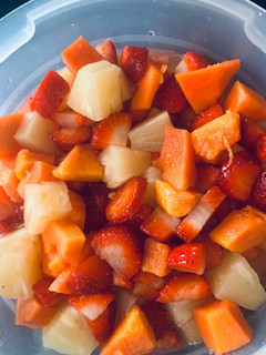 Una foto de Ensalada de fruta especial