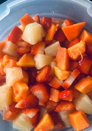 Una foto de Ensalada de fruta especial