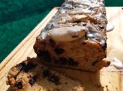 Una foto de budin integral sin aceite
