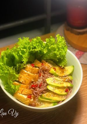 Hình của món Mì lứt nước tương.