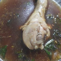 A picture of Chicken peppersoup.